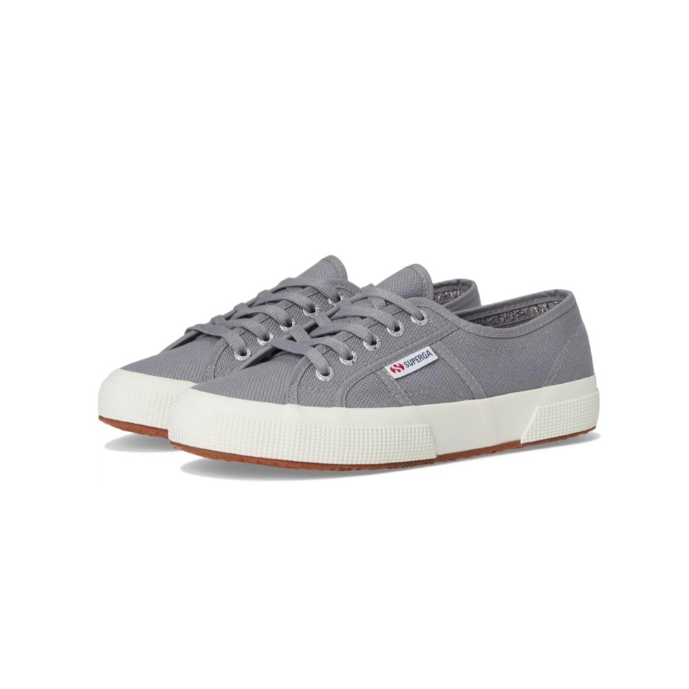 Superga 2750 Cotu Classic Gray Canvas Sneakers Shoes EU 38